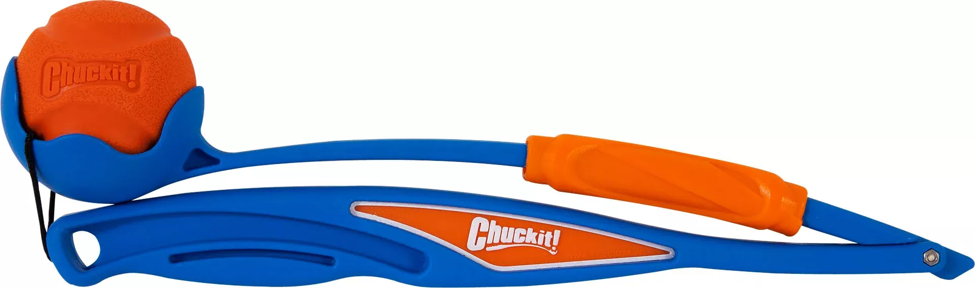 Chuckit! Fetch & Fold 25M Ball Launcher Blue/Orange
