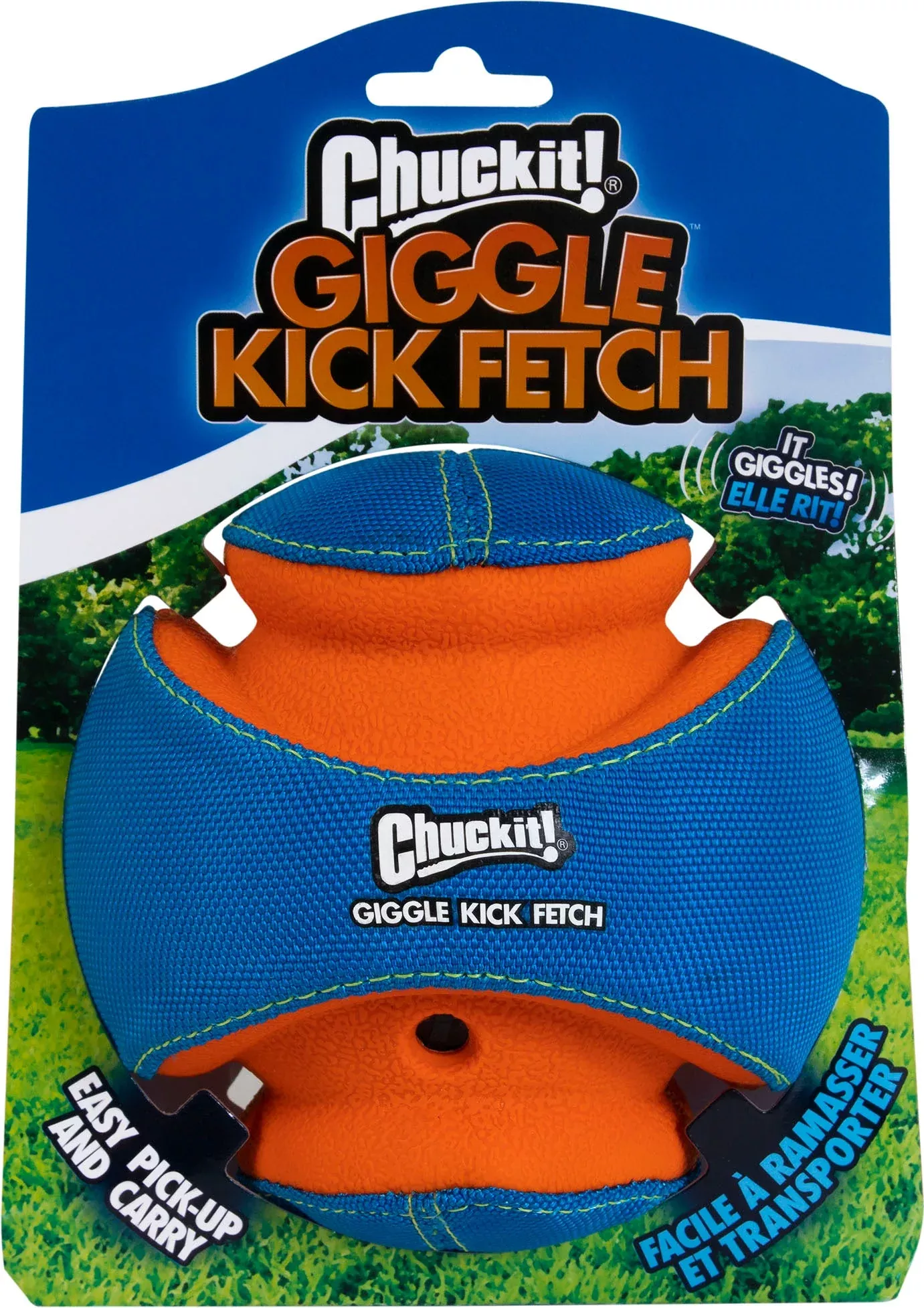 Chuckit! Giggle Kick Fetch Dog Toy Small Blue