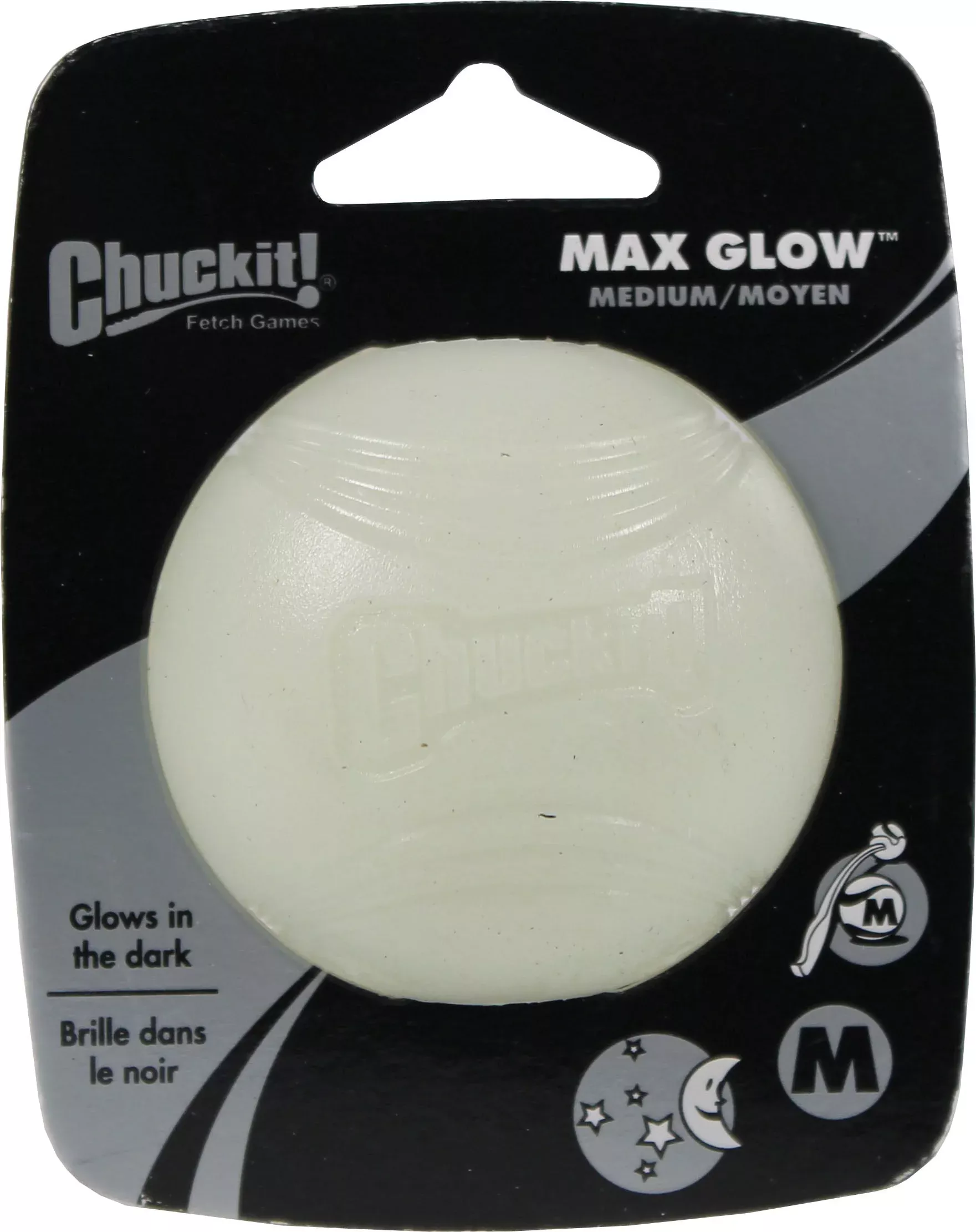 Chuckit! Max Glow Ball MD White