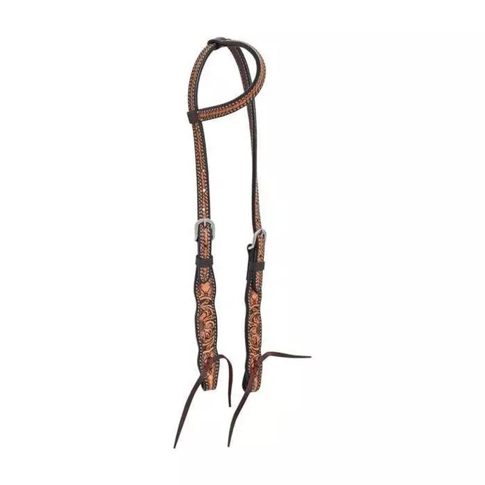 CIRCLE Y QUILTED SUNFLOWER ONE EAR HEADSTALL