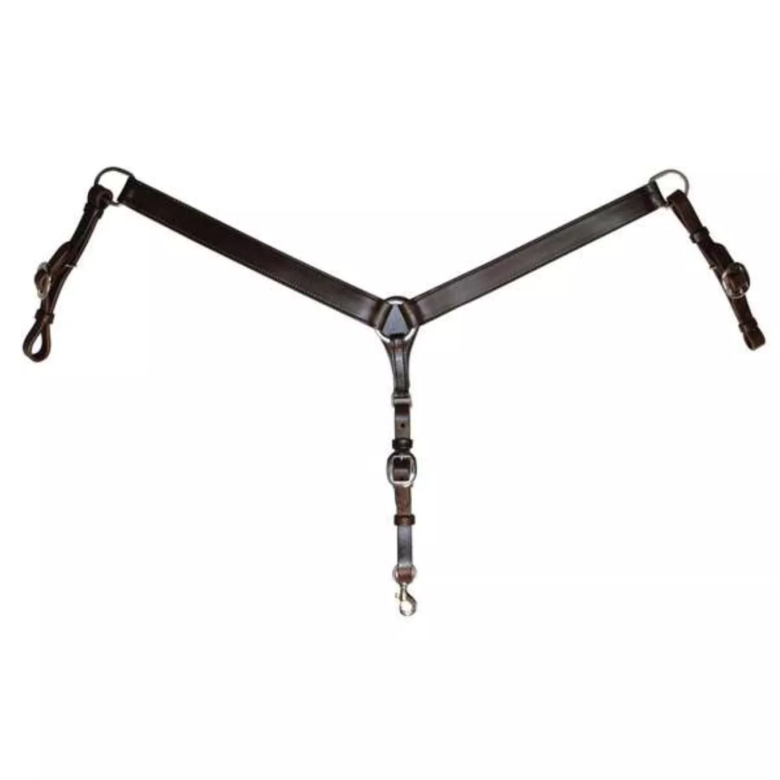 Circle Y Straight Plain Breast Collar