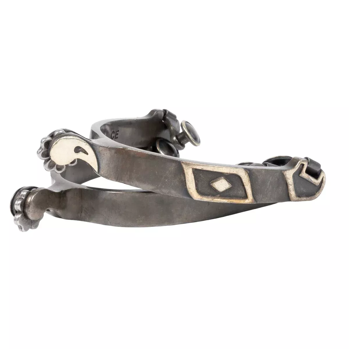 Classic Equine Diamond Roping Spurs