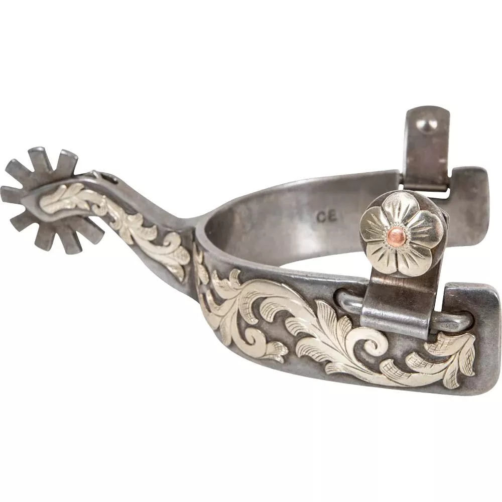 Classic Equine Performance Series Floral Spurs