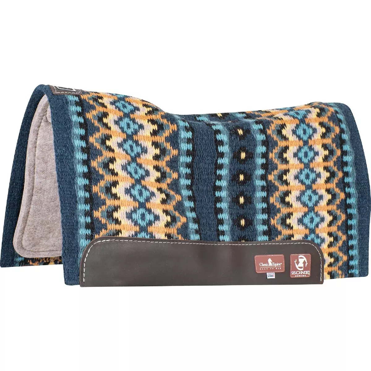 Classic Equine Zone Series Wool Top Barrel Pad