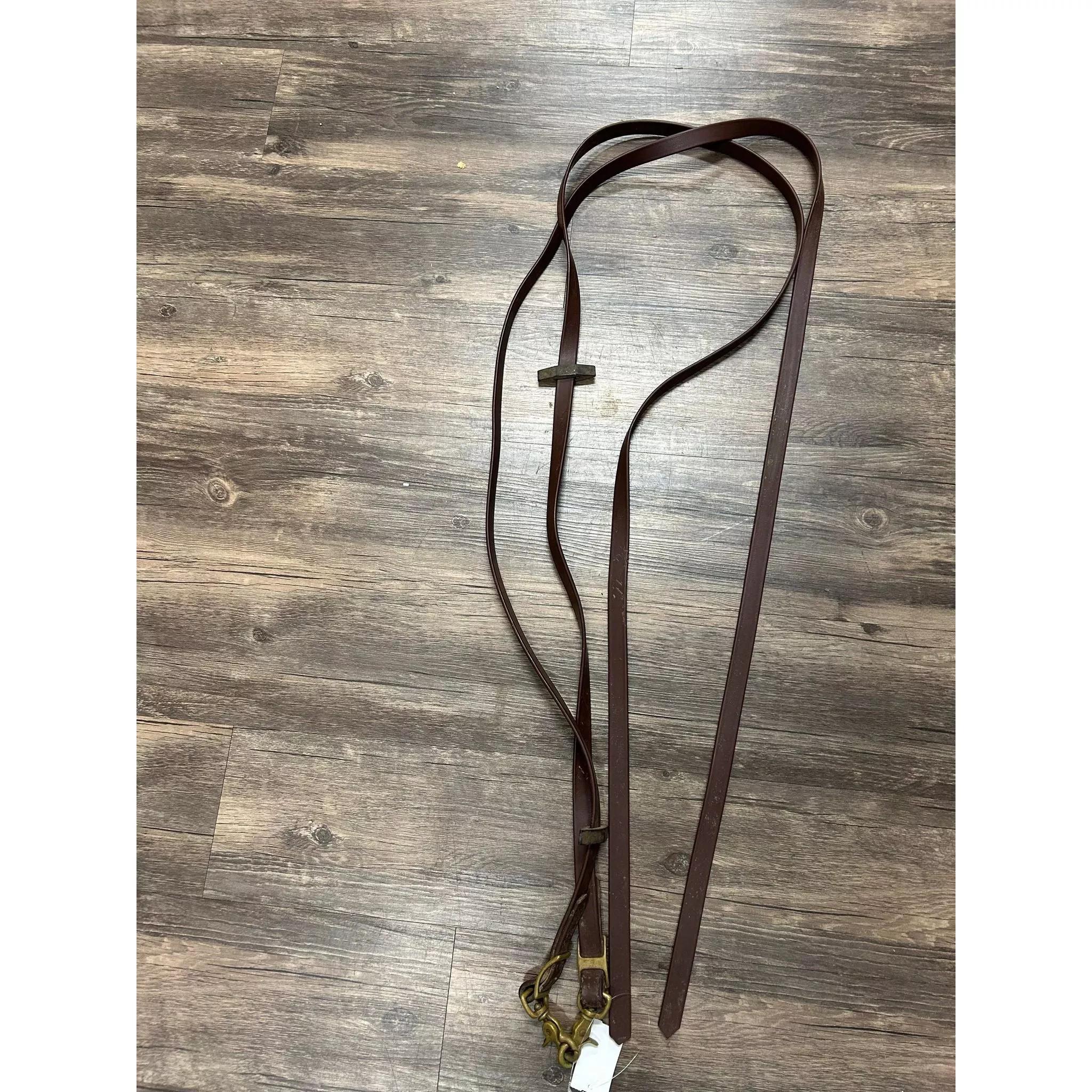 Clip On Synthetic Split Reins - Brown - USED