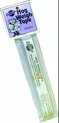 Coburn Hog Weigh Tape, 60 in