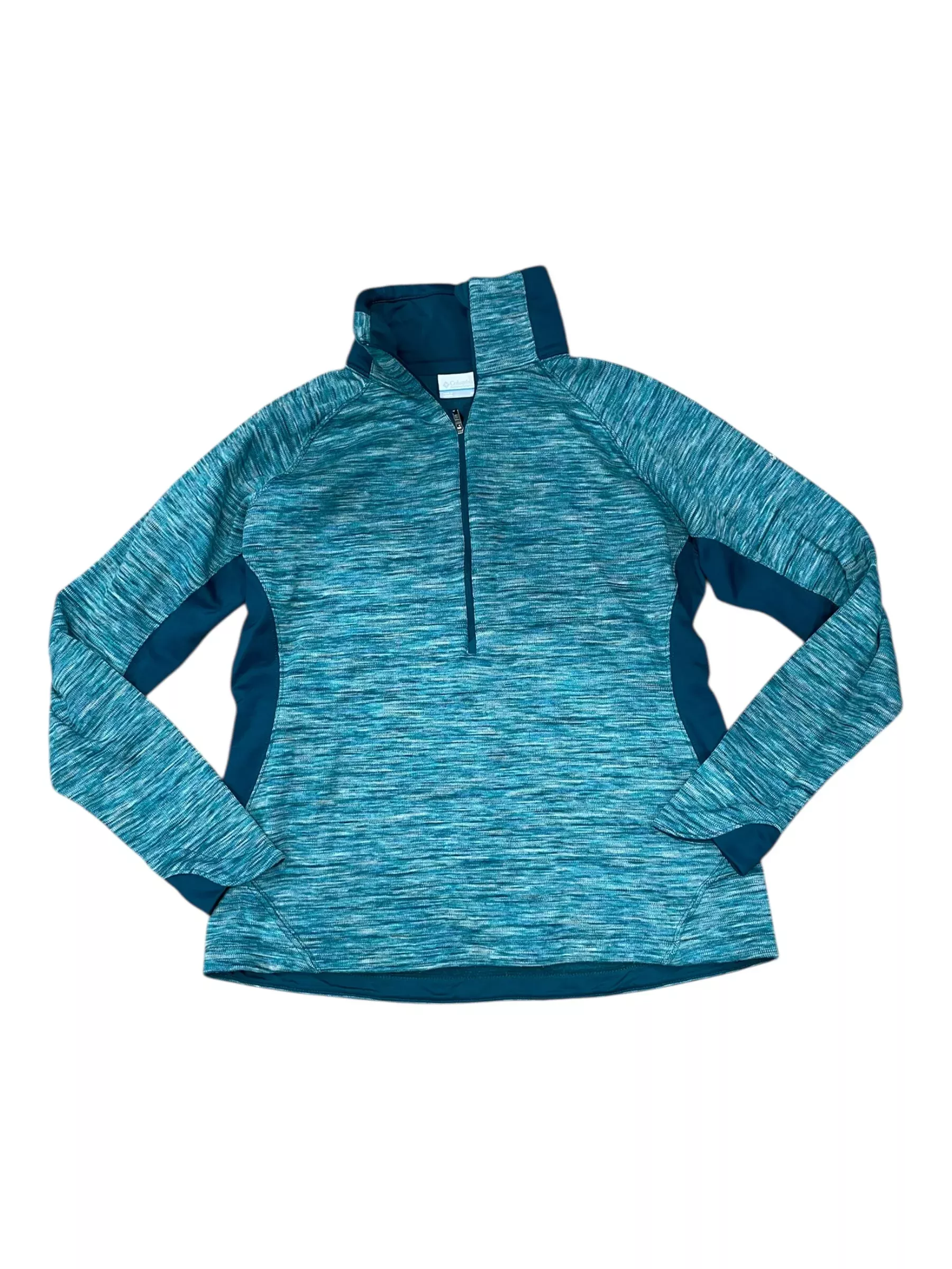 Columbia 1/2 Zip Pullover - Light Teal - XL - USED