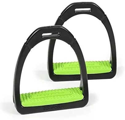 Compositi Premium Stirrups Bright Green