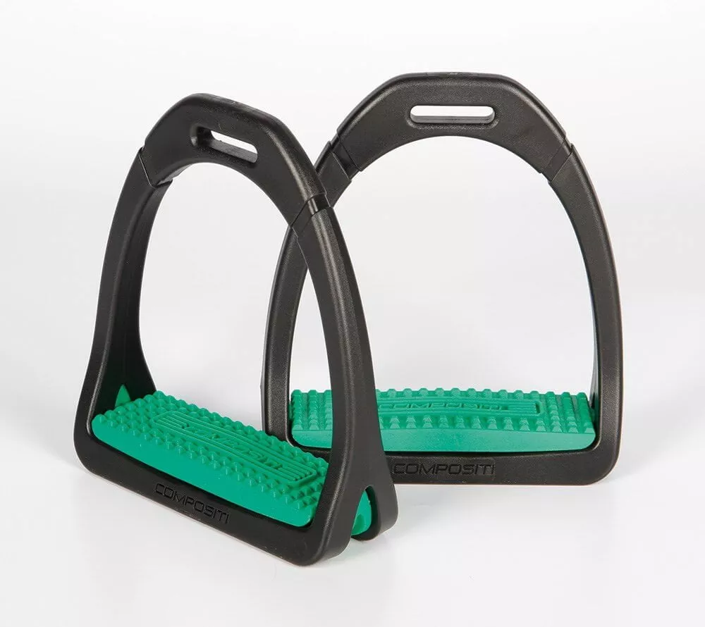 Compositi Premium Stirrups Green