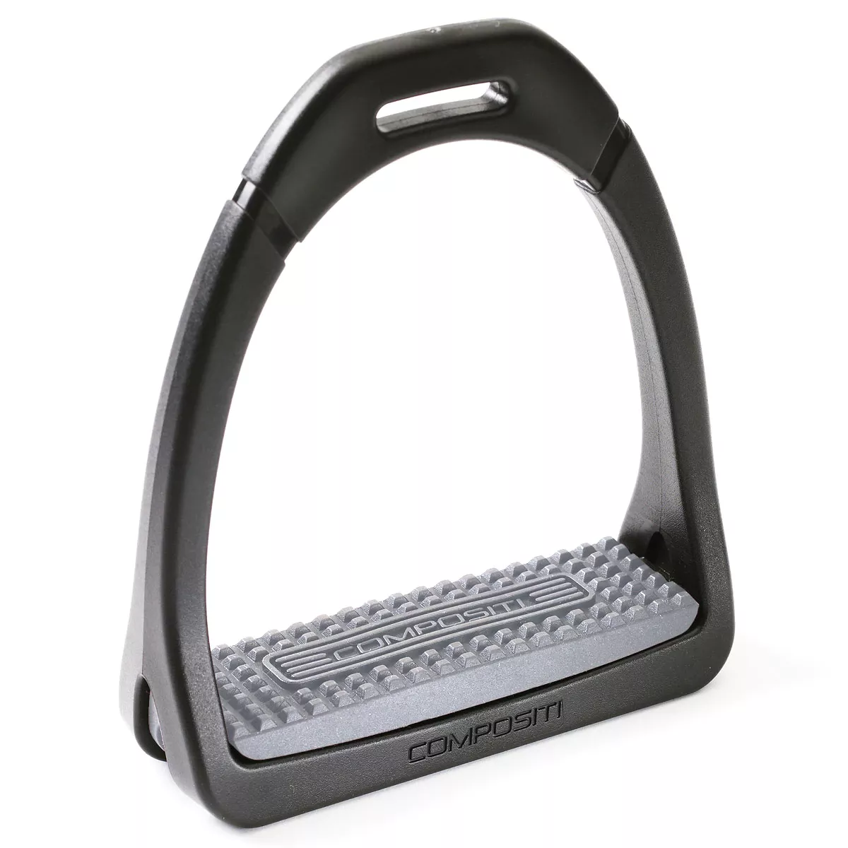 Compositi Premium Stirrups Silver Grey