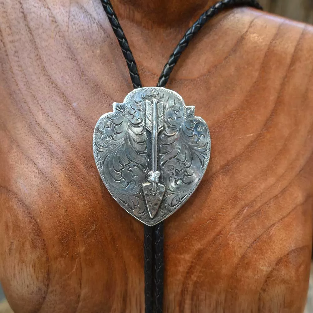 Comstock Heritage Spade Shaped Arrow Bolo Tie