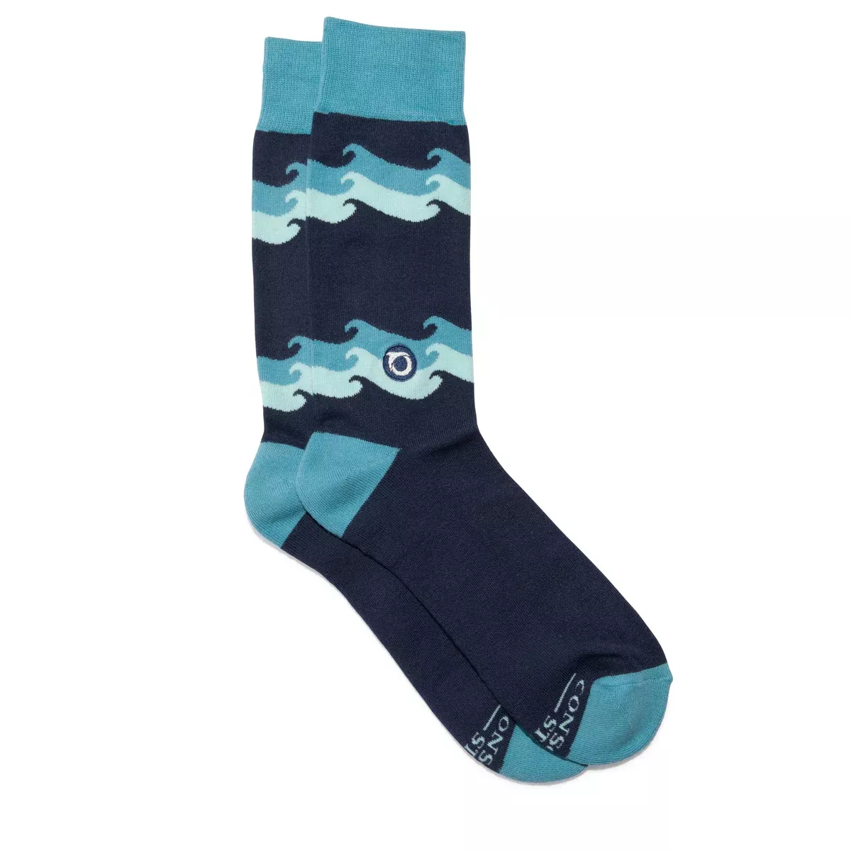 Conscious Step - Socks that Protect Oceans (Rolling Waves)