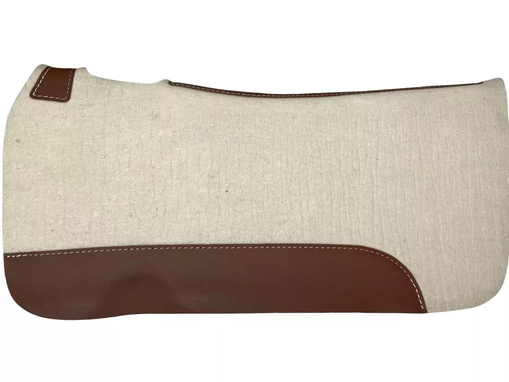 Contoured Mohair Pure Wool Saddle Pad 32" x 31"