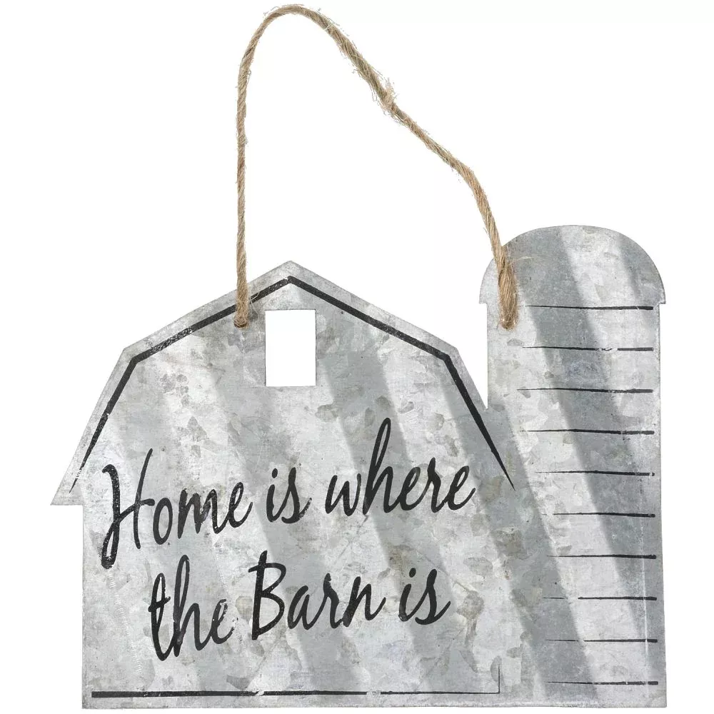 Corrugated Metal Barn Sign 5"
