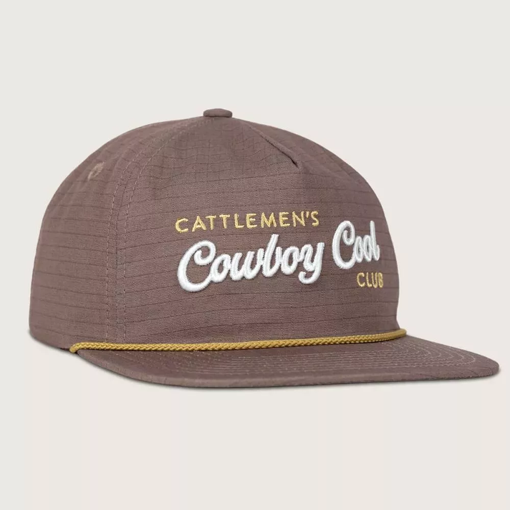 Cowboy Cool "Cattlemen's Club" Rope Cap