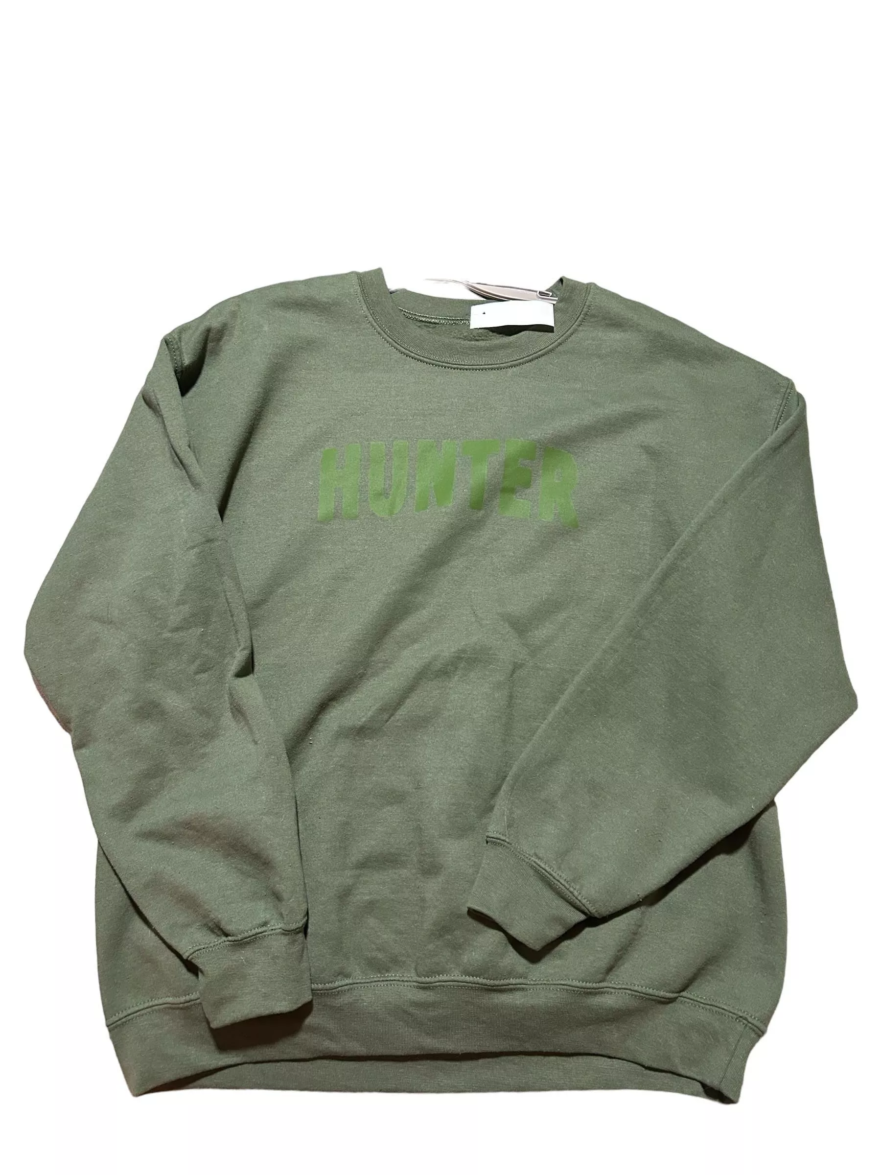 Crewneck "Hunter" Sweatshirt - Green L - USED
