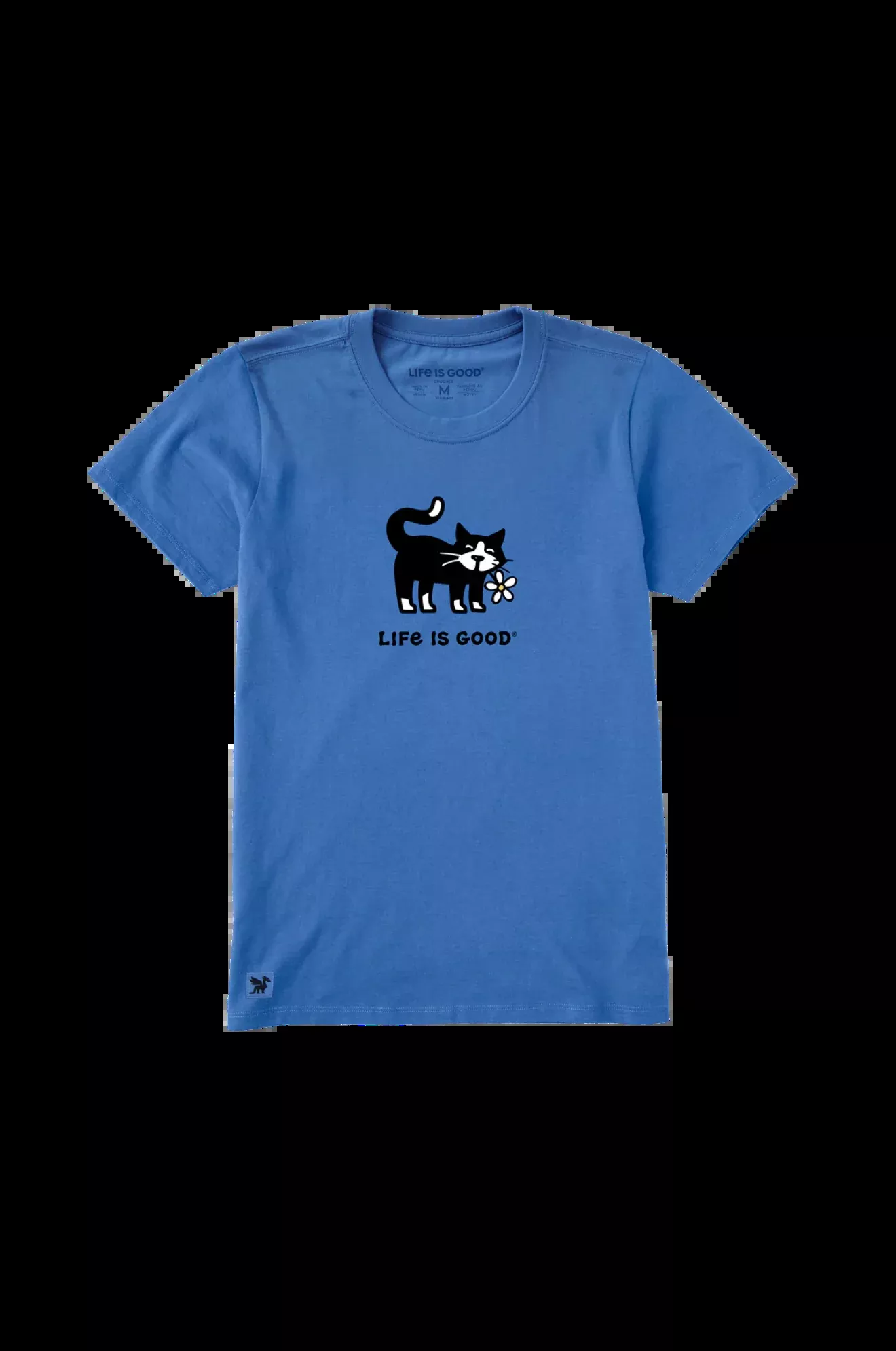 Crusher-Lite Tuxedo Cat Daisy Tee