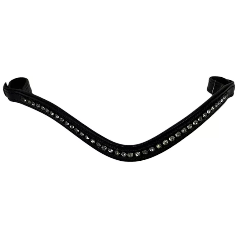 Crystal Browband in Black - Full