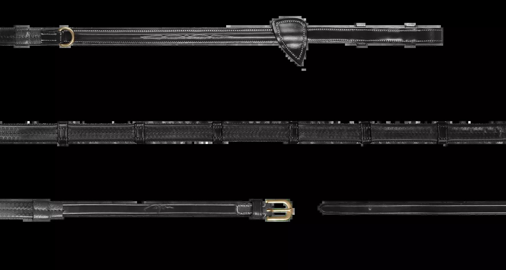 D Collection 1/2 Howlett Rubber Reins