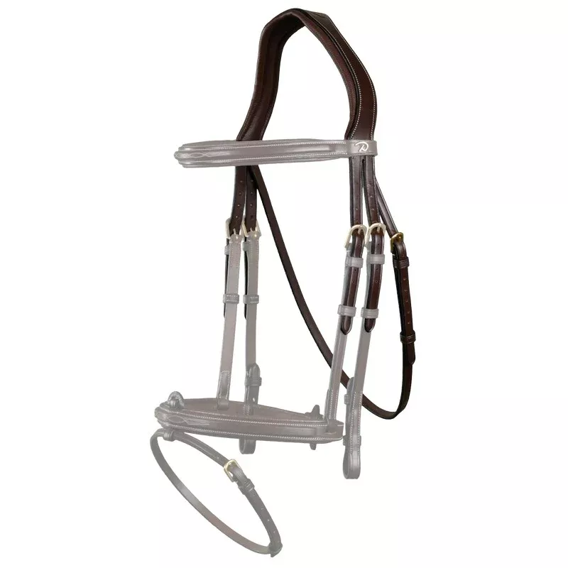 D Collection Anatomic Headpiece with Throatlatch