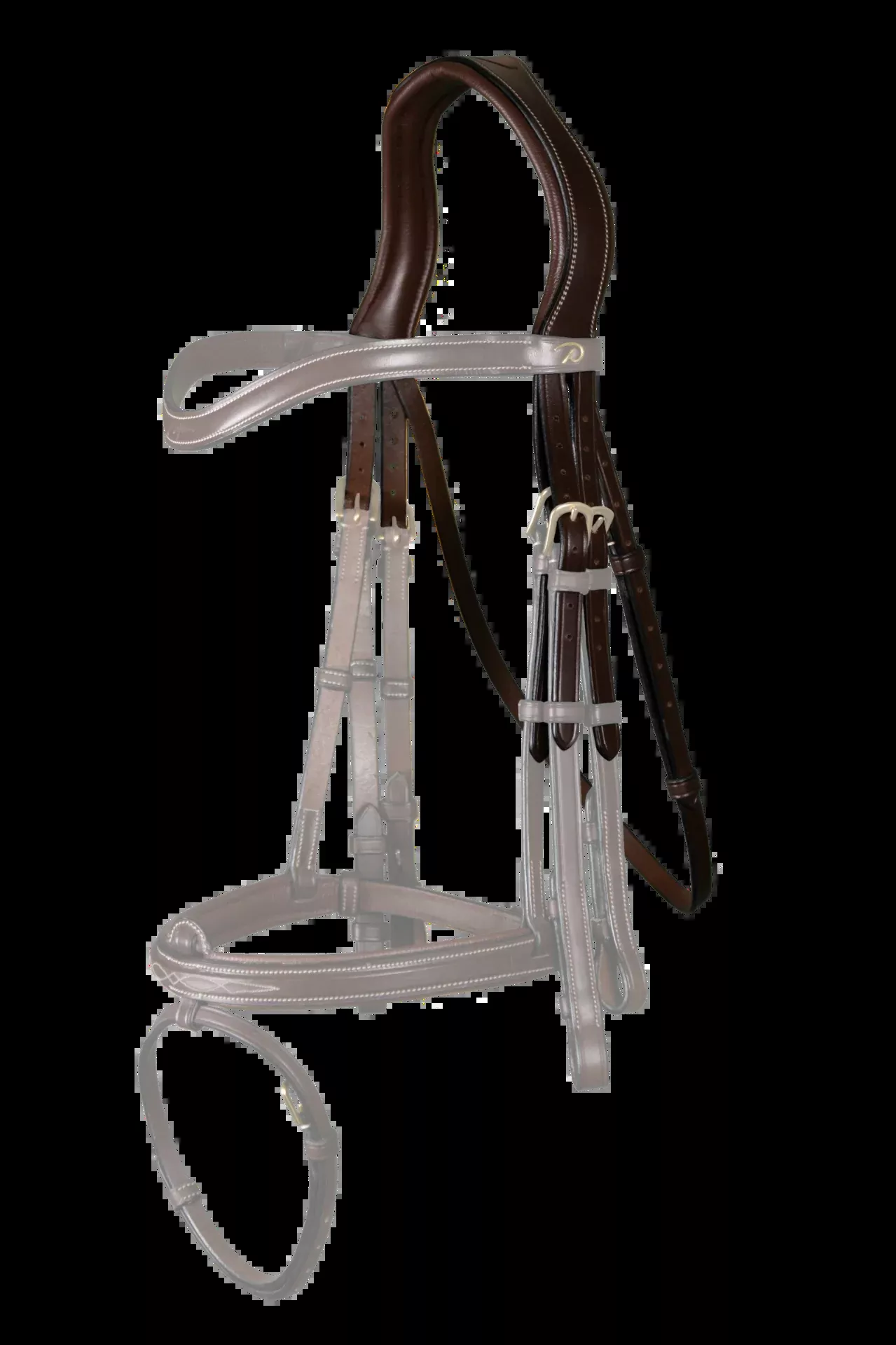 D Collection Double Bridle Headpiece