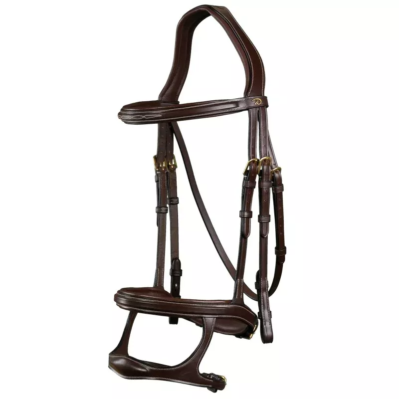 D Collection Double Noseband Bridle
