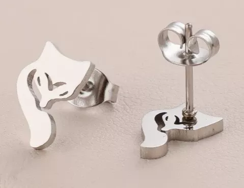 Dainty Fox Post Earrings