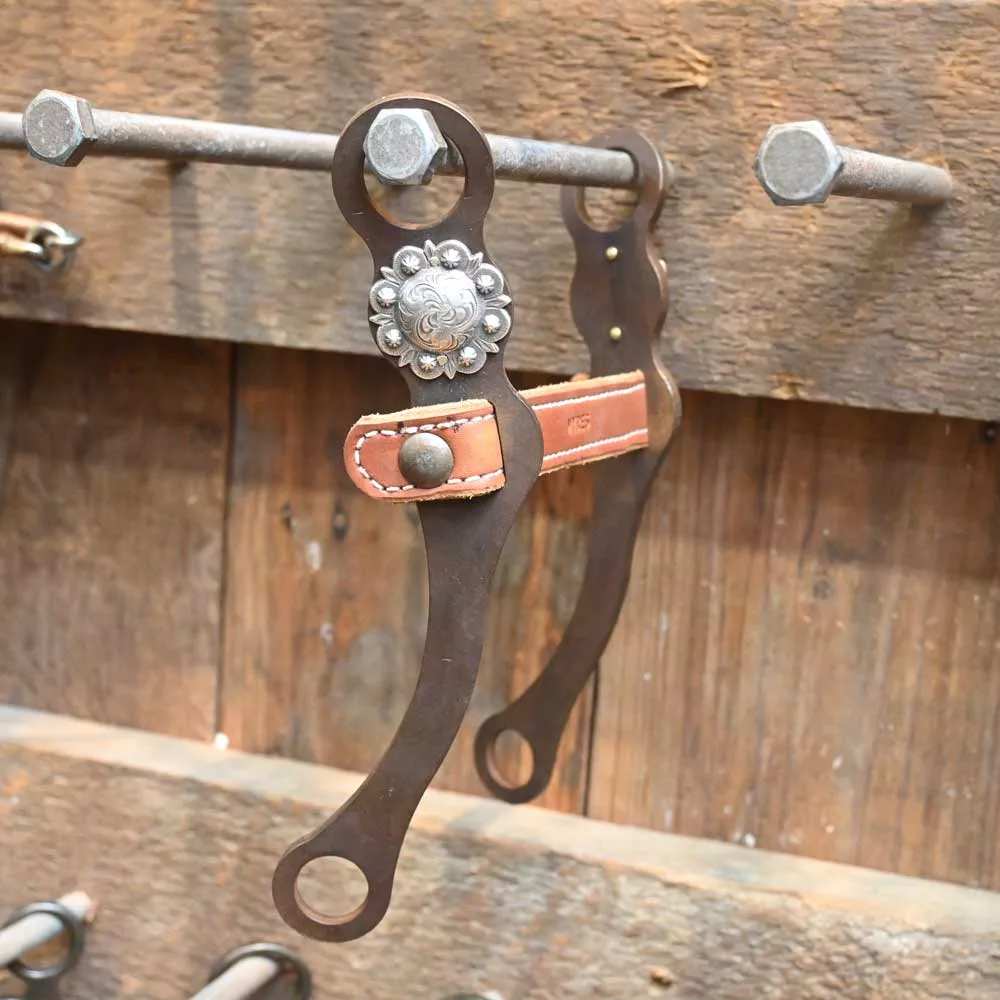 Dale Myers Leather Strap10" Shank Bit