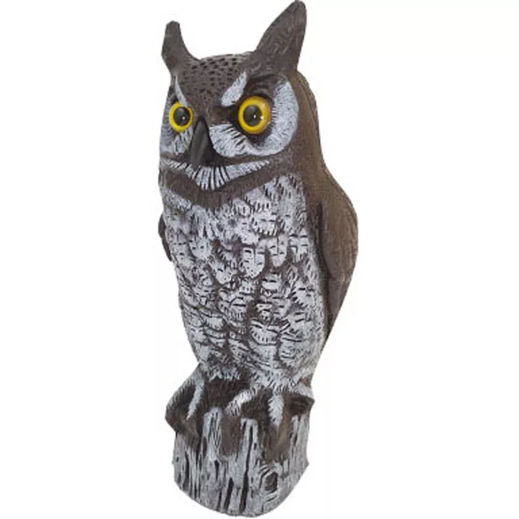 Dalen Great Horned Owl Natural Enemy Scarecrow, 16 in