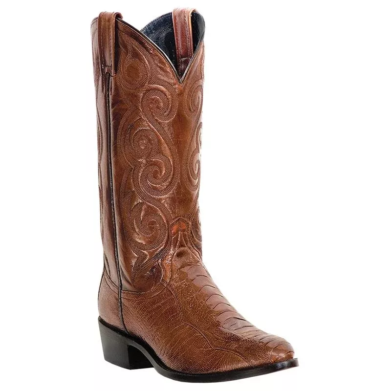 Dan Post Mens Bellevue Round 13in Boots 11.5EE Tan