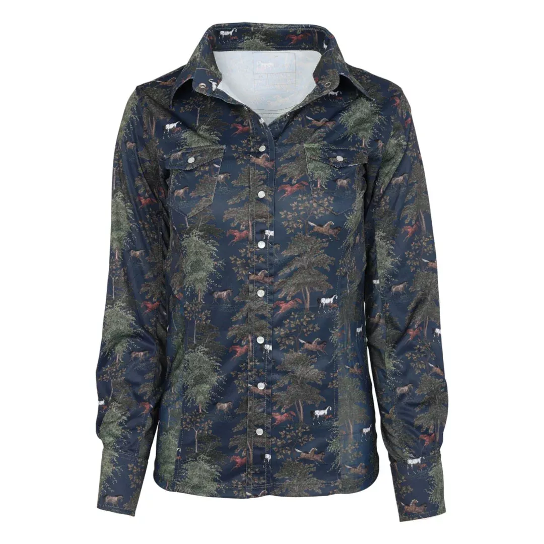 Dapplebay Autumn Toile Western Top