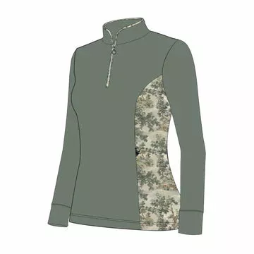Dapplebay Grace 1/4 Zip LS Riding Top