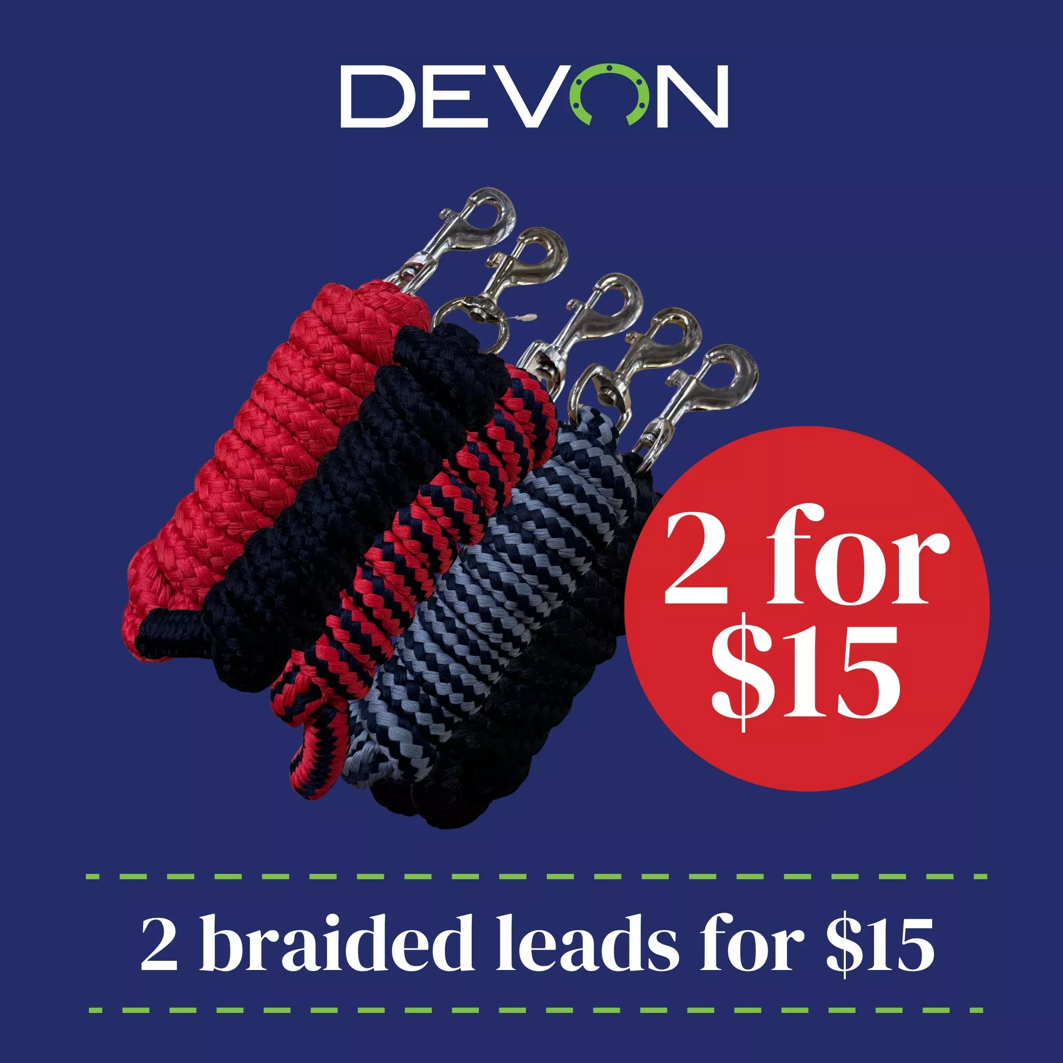 Devon Braided Lead