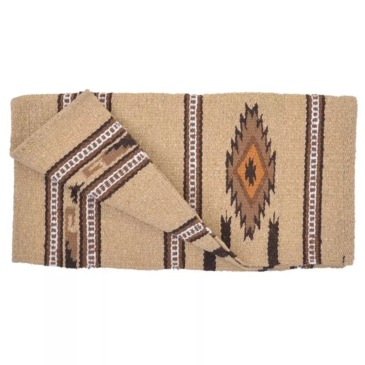 Diamond R Double Weave Saddle Blanket