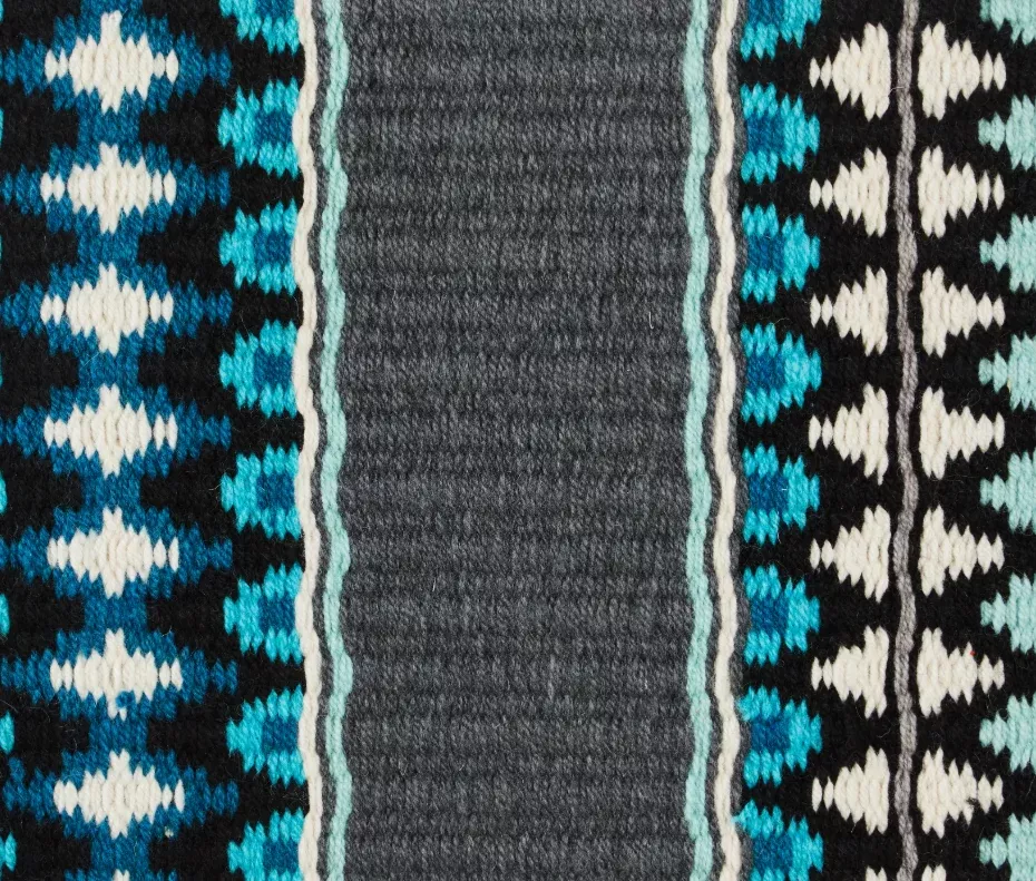 Double Arrow 40X34 Mayatex Wool Saddle Blanket