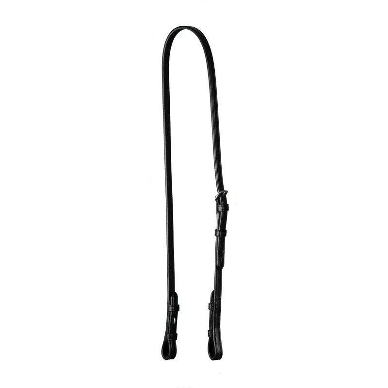 Double Bridle Adaptable Cheekpiece with Silver Fittings