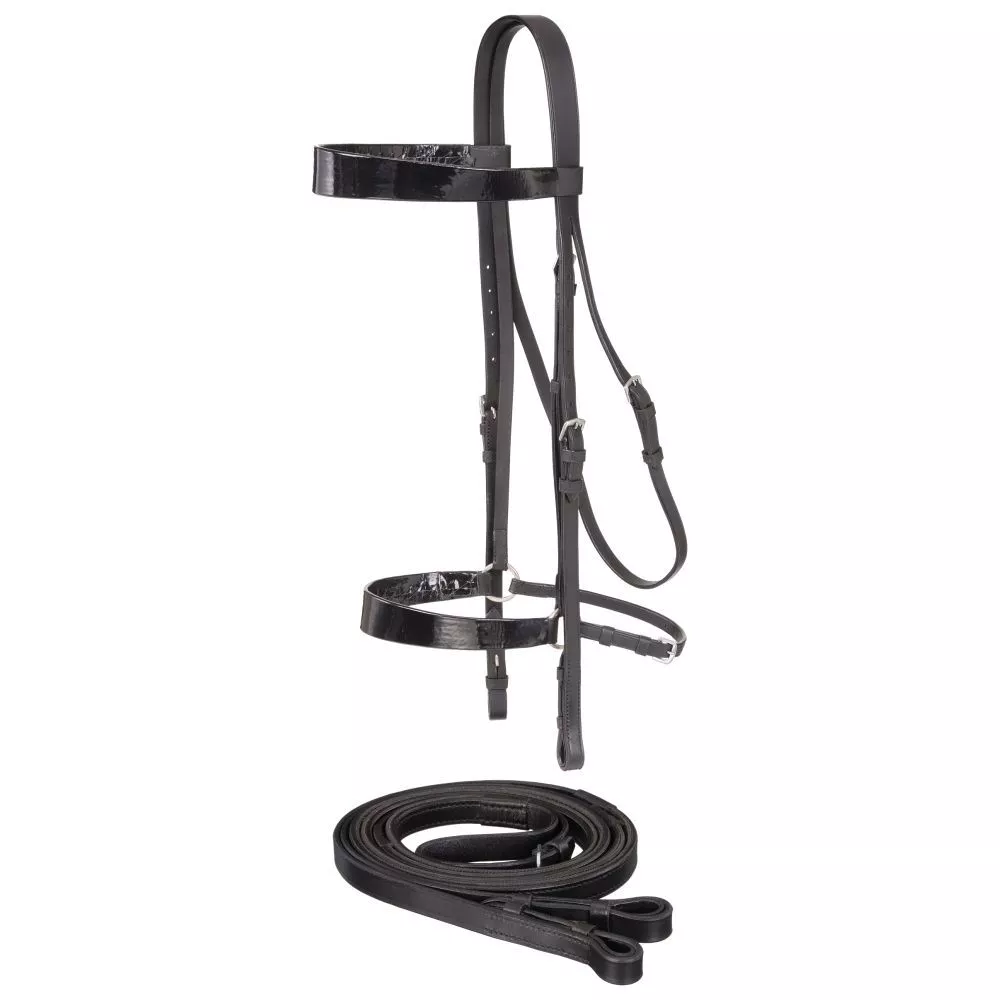 Draft/Large Horse Saddle Seat Bridle