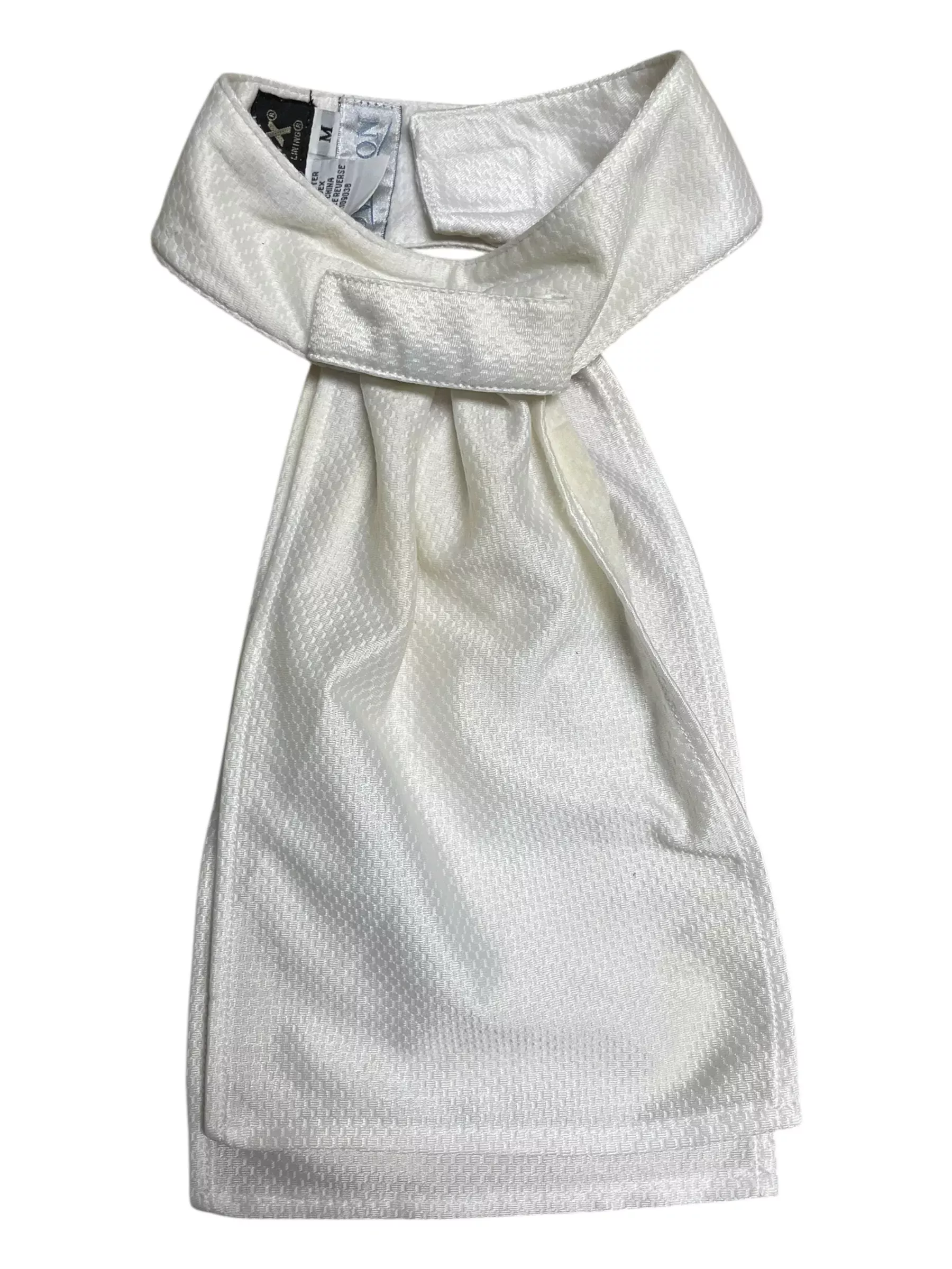Dri-Lex Stock Tie - White - M - USED