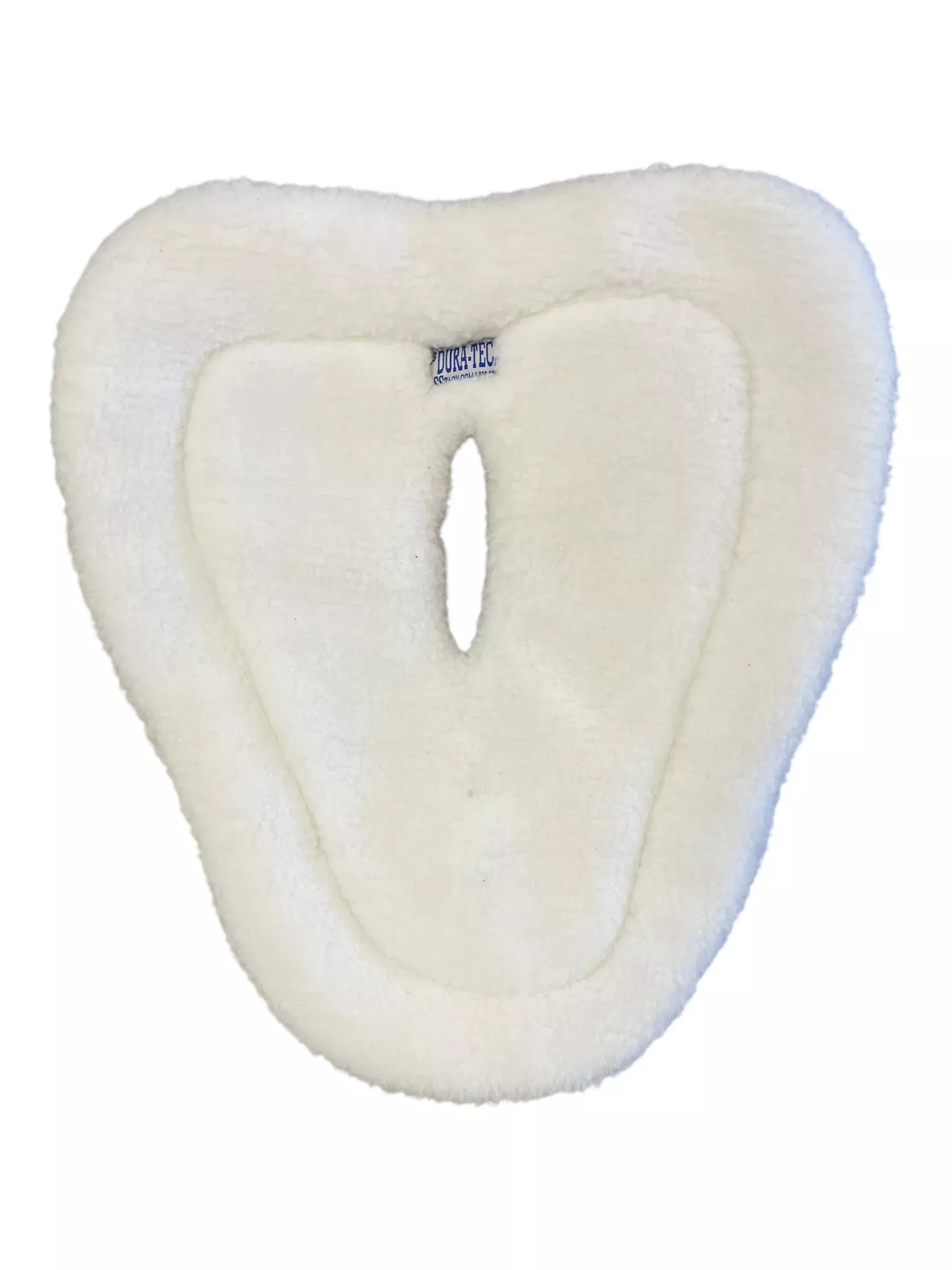 Dura-Tech Wither Relief Half Pad - White - Approx 22" Spine - USED