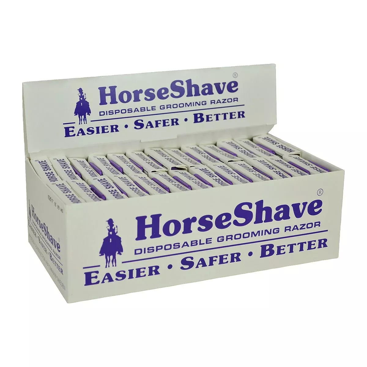 Durvet HorseShave Disposable Grooming Razor, Purple