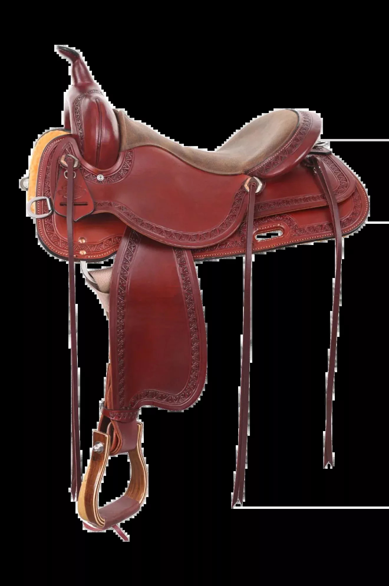 Dusty Road High Horse Trail Saddle