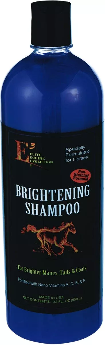 e3 Brightening Shampoo for Horses 32 OZ