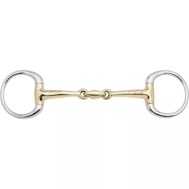 Egg Butt Bit Bradoon Single Jointed 2434