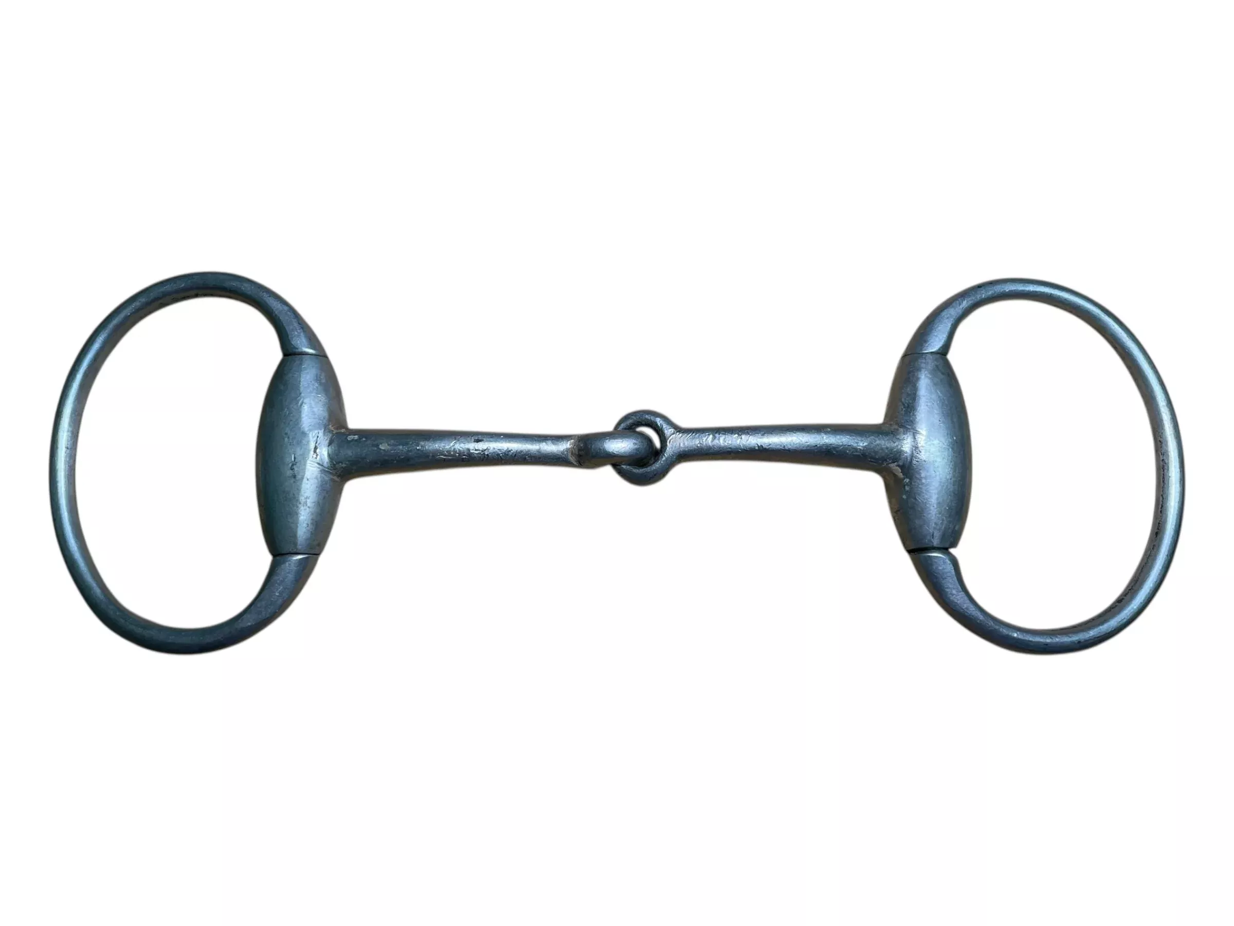 Eggbutt Snaffle Bit - "Never Rust" - Approx 4 1/2" - USED