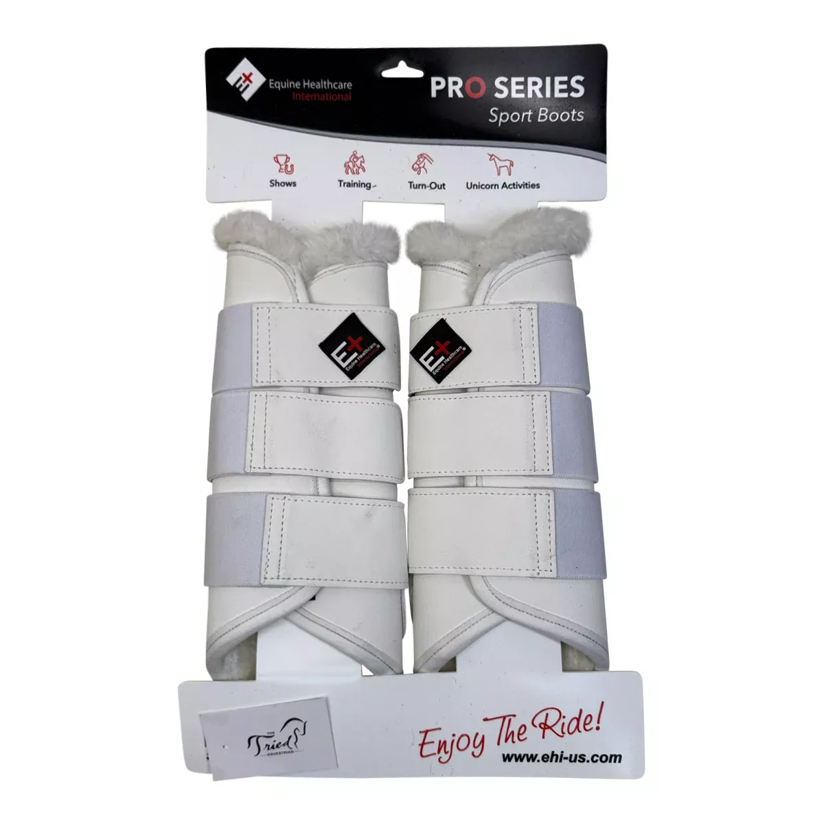 EHI 'Pro Series' Sport Boots in White - Small