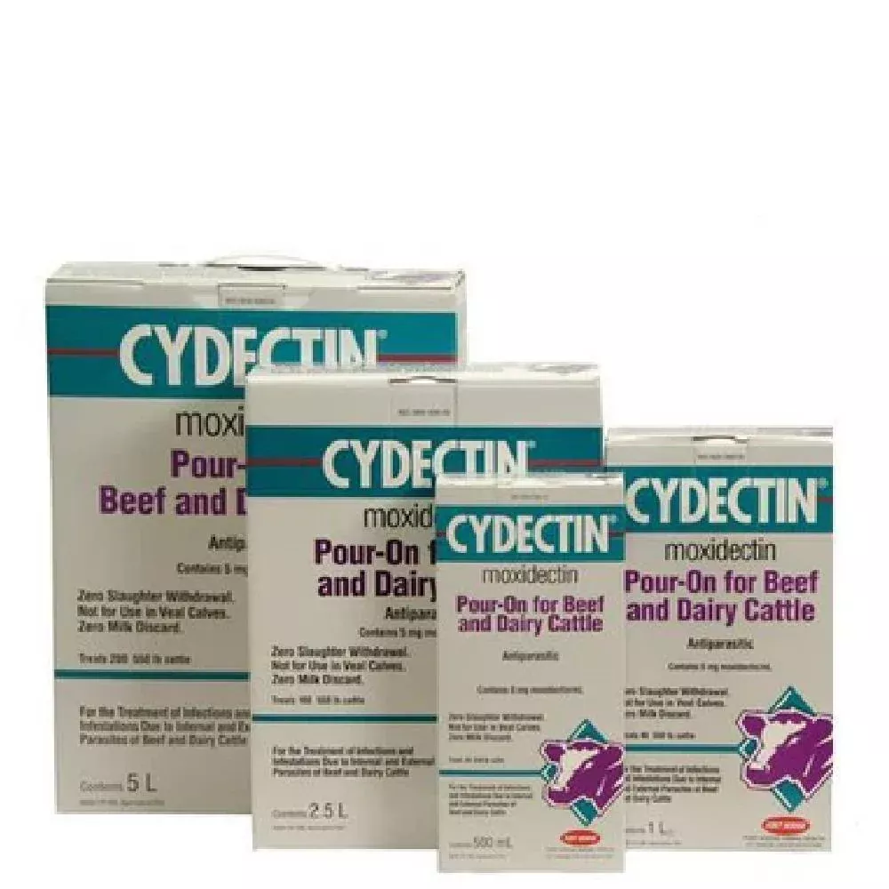Elanco Cydectin (Moxidectin) Pour-on for Beef and Dairy Cattle
