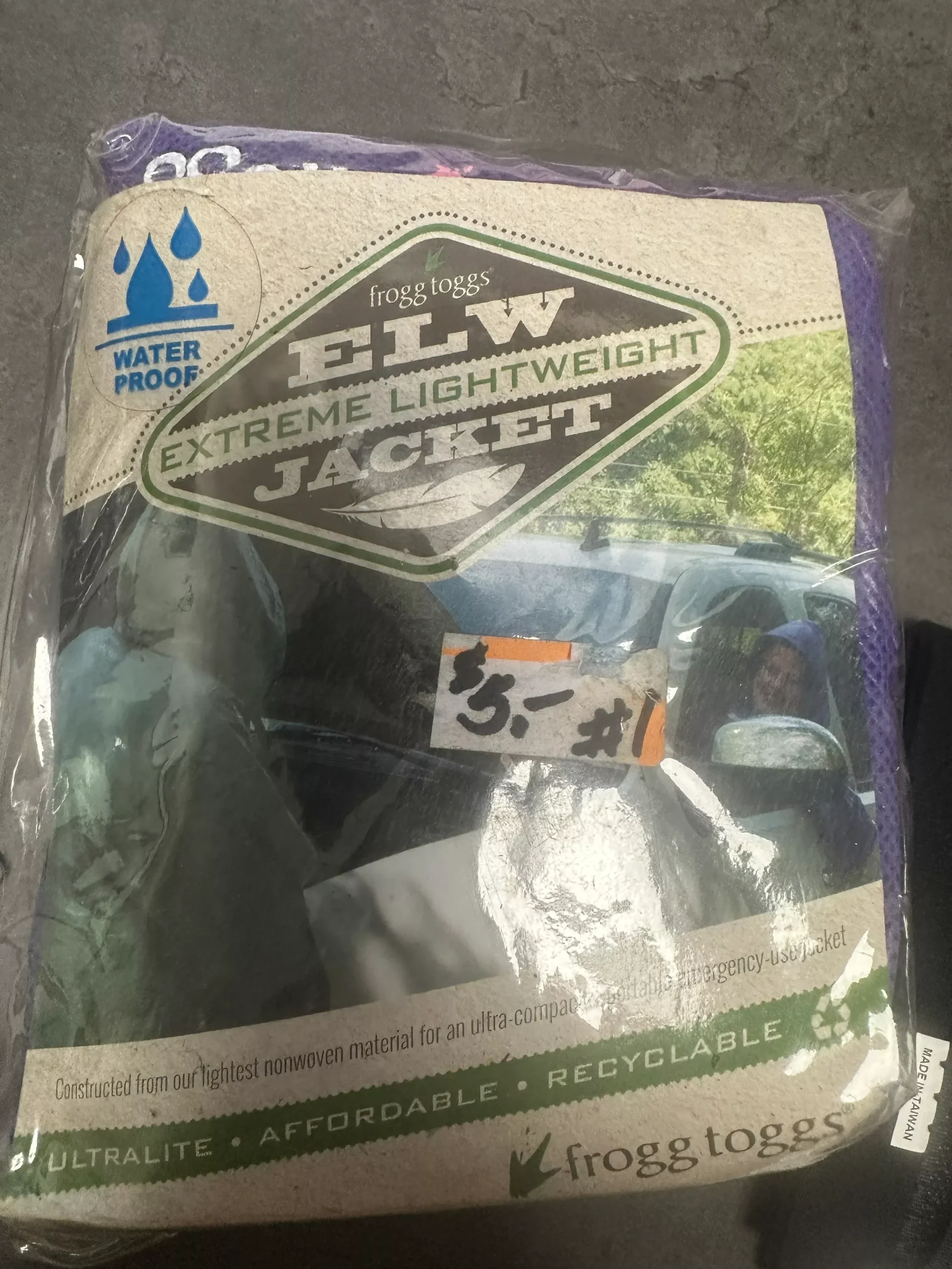 ELW frogs Loggs Extreme lightweight Jacket for riding