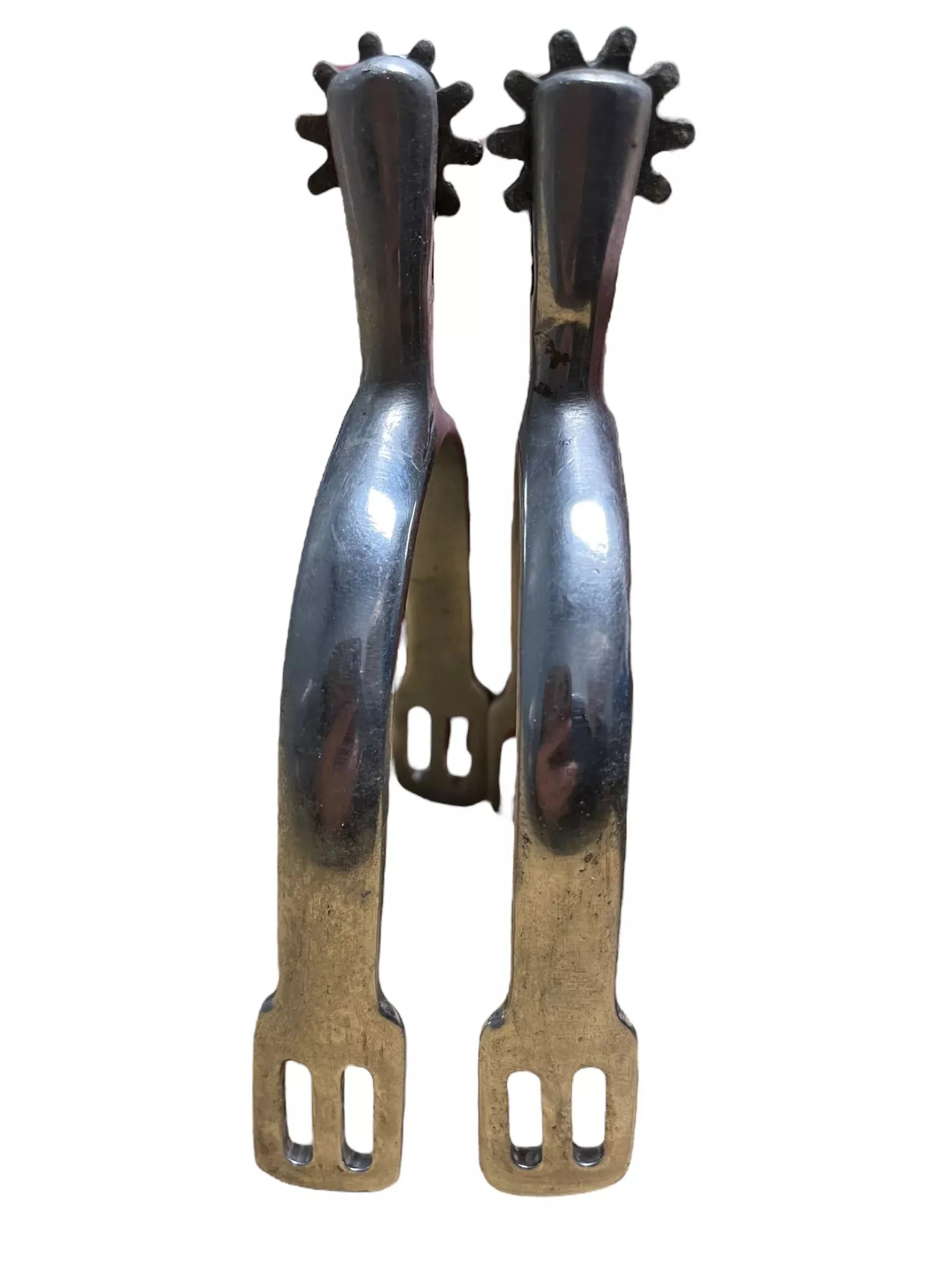English Rowel Spurs - SS - Approx 1.5" - USED