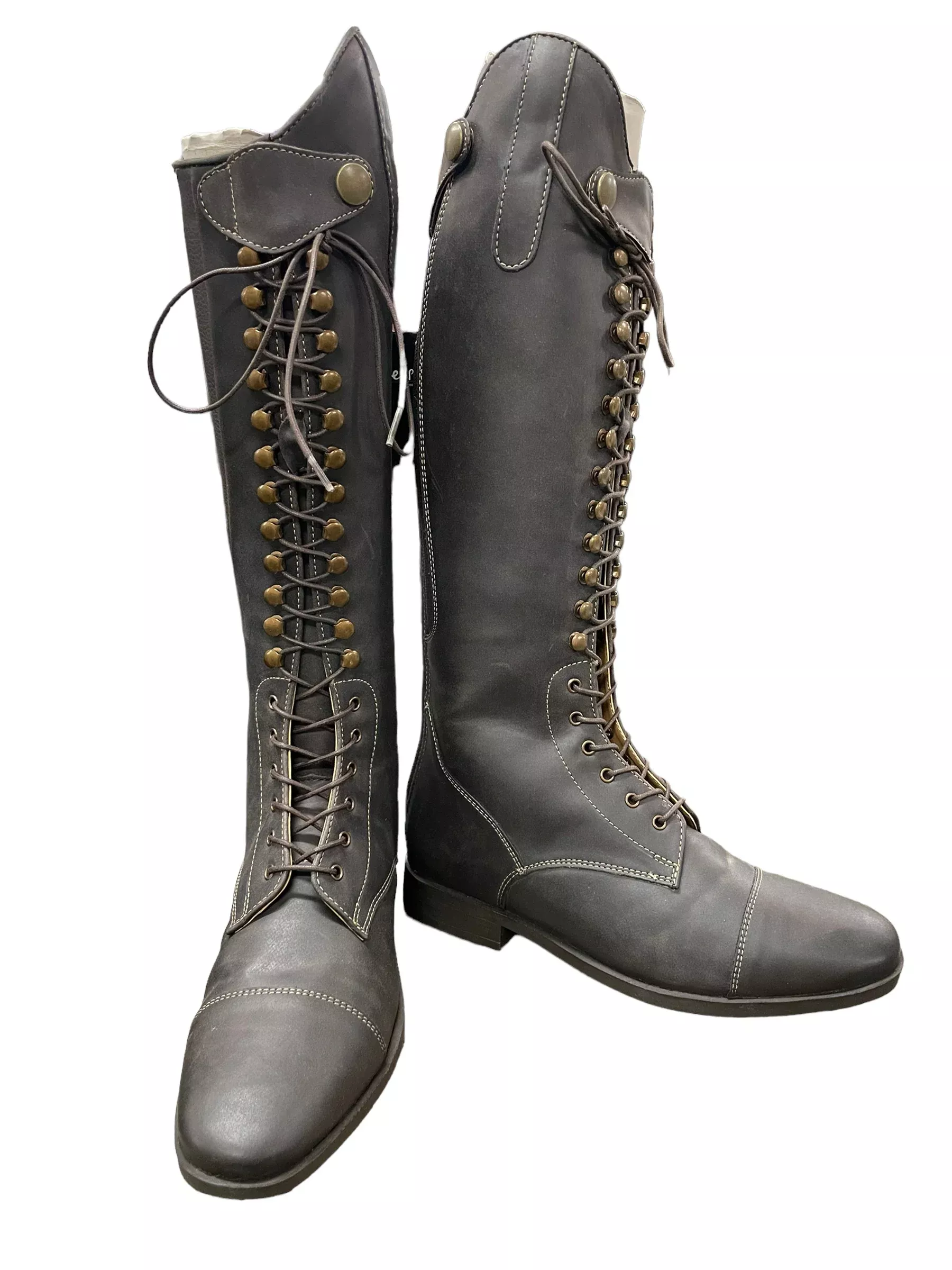 Epplejack Lou Tall Boots - Dark Brown size 5.5 - USED