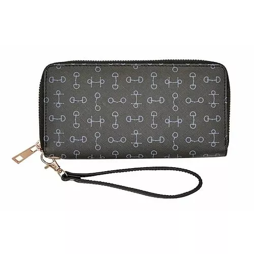 Equestrian Snaffle Bit Wallet